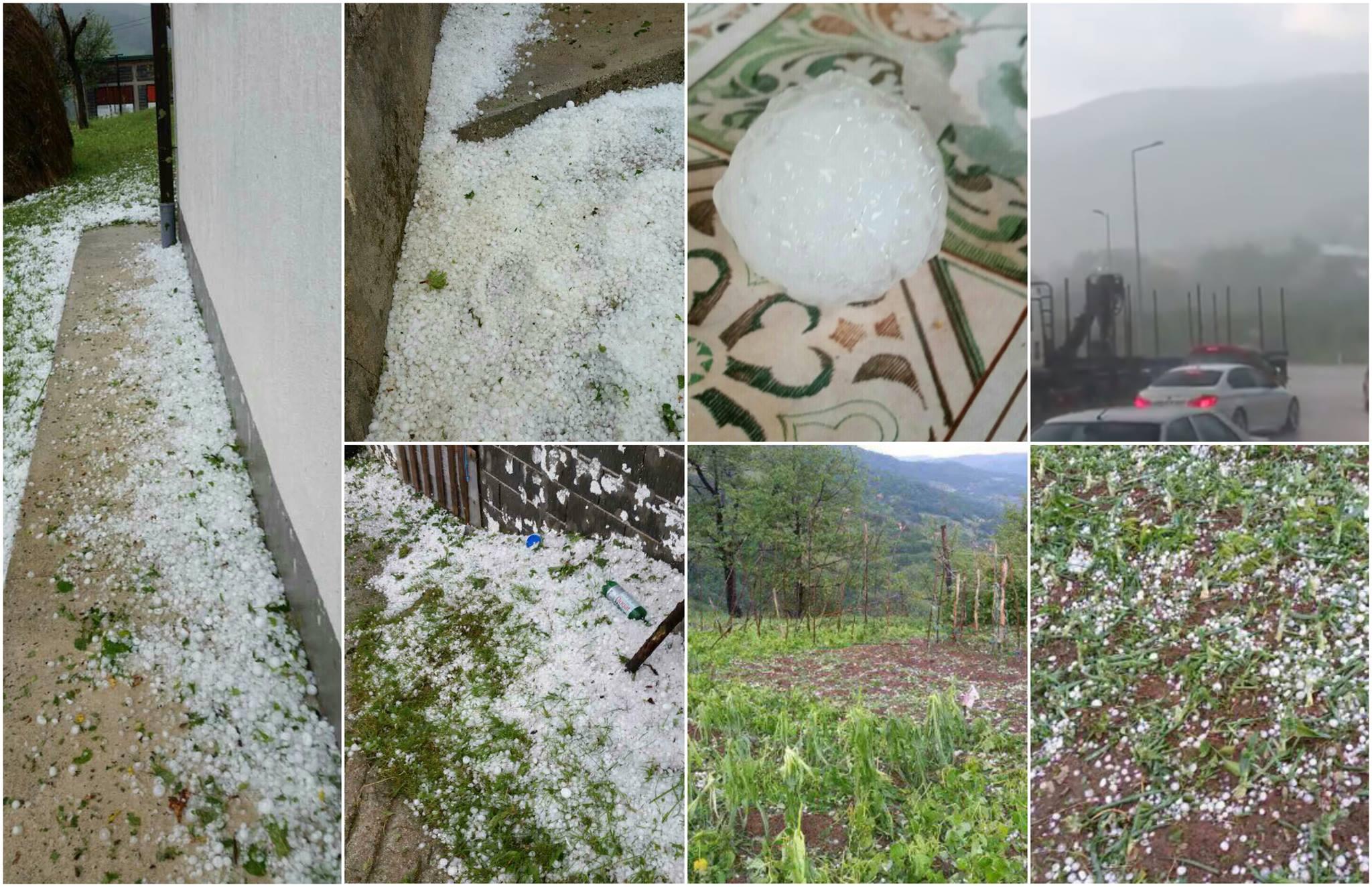 Nakon Žepča snažno nevrijeme pogodilo Zenicu i Kakanj