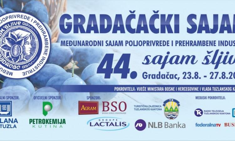 Sajam šljive u Gradačcu od 23. do 27. avgusta