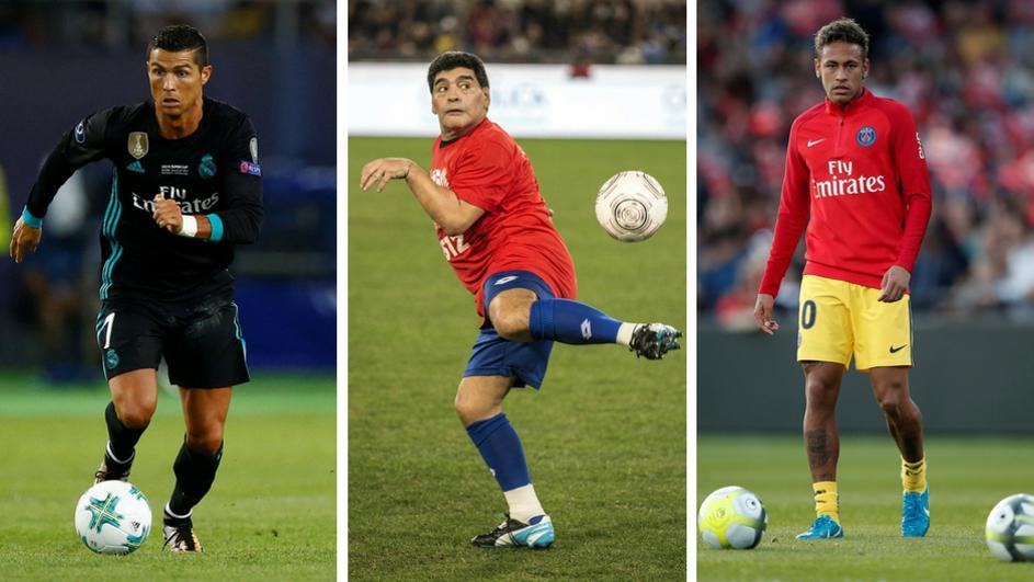 Maradona još uvijek kralj, CR7 ne mari za kaznu, a Neymar je klasa...