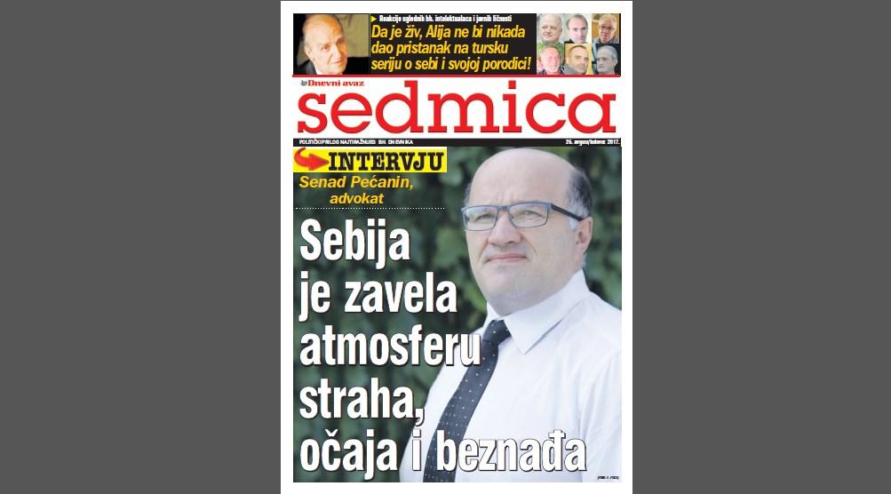 Pećanin: Sebija je zavela atmosferu straha, očaja i beznađa