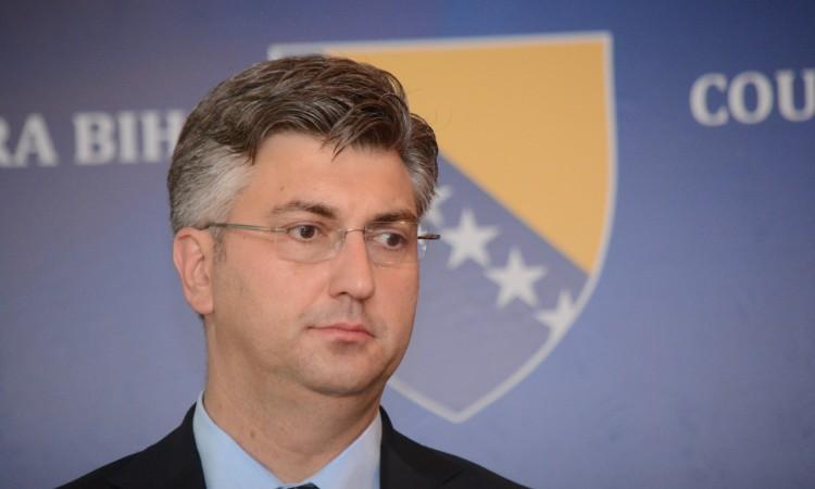 Plenković danas u posjeti Bosni i Hercegovini