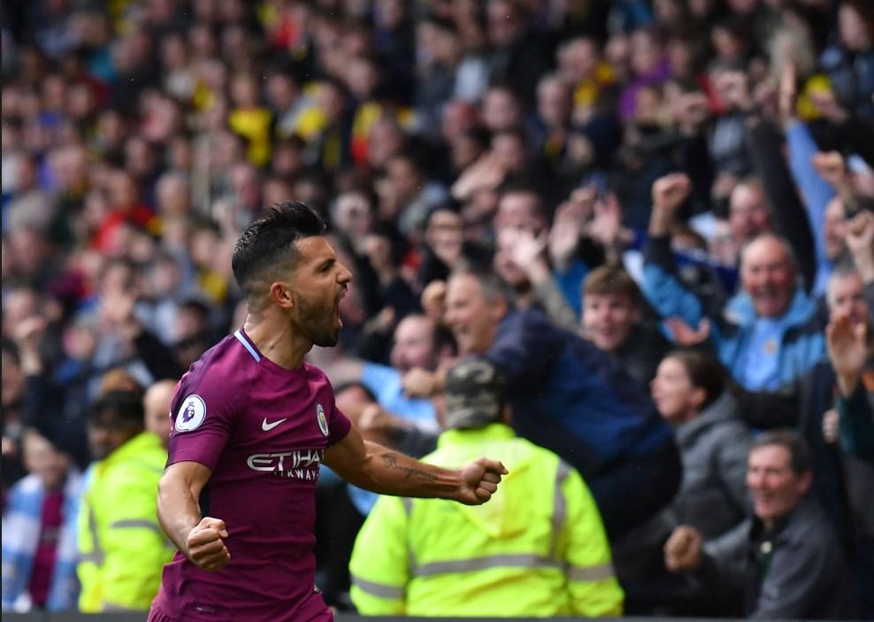 Mančester Siti deklasirao Votford, Aguero pogodio četiri puta