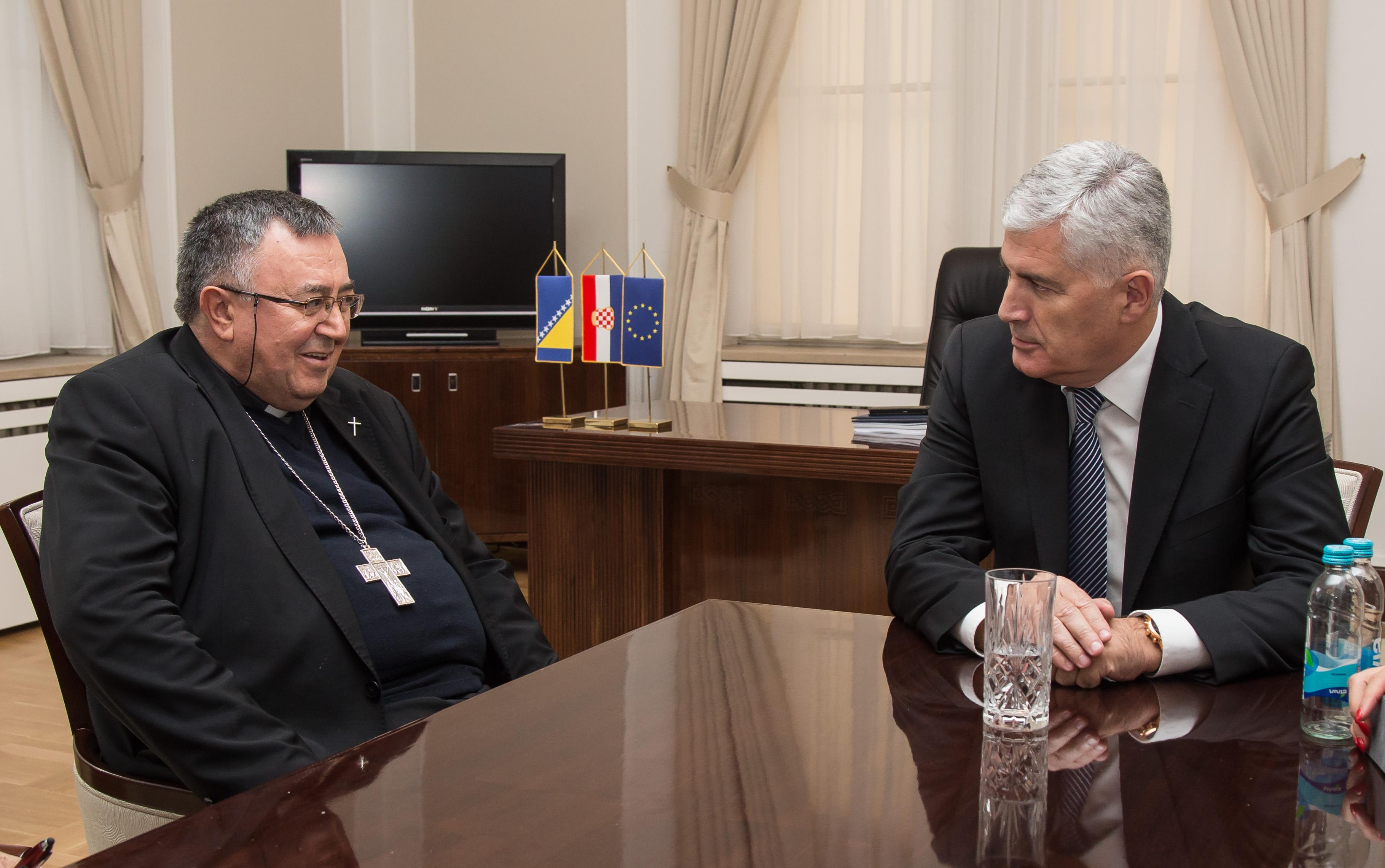 Čović i Puljić o položaju Hrvata-katolika u BiH