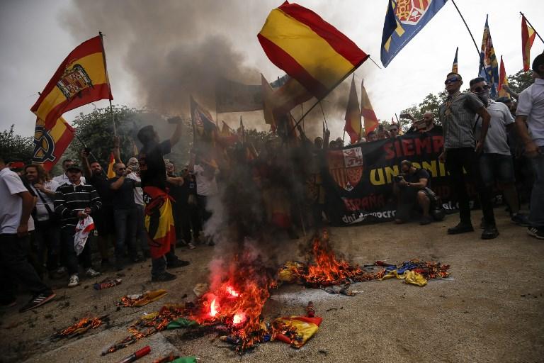 Tuča demonstranata u Barceloni: Intervencija policije spriječila teže krvoproliće