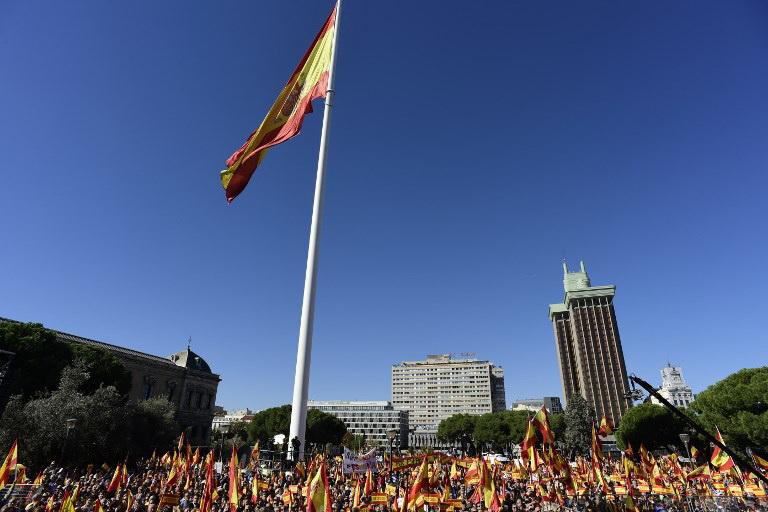 U Madridu protesti protiv nezavisnosti Katalonije