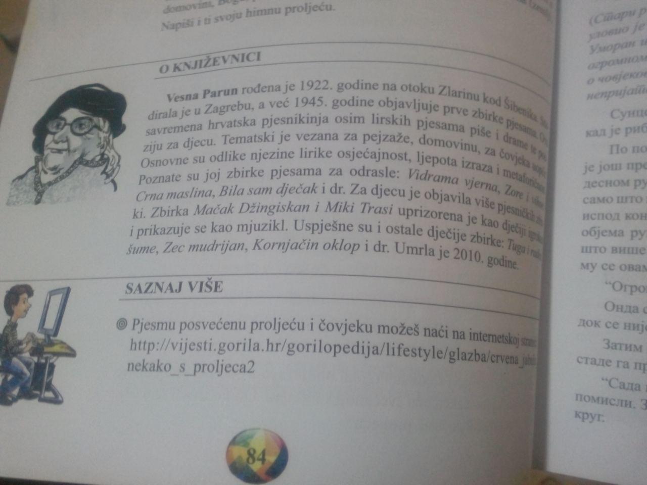 Linkovi iz udžbenika koji se učenicima nude kao opcija kako bi o određenoj temi mogli saznati više... - Avaz