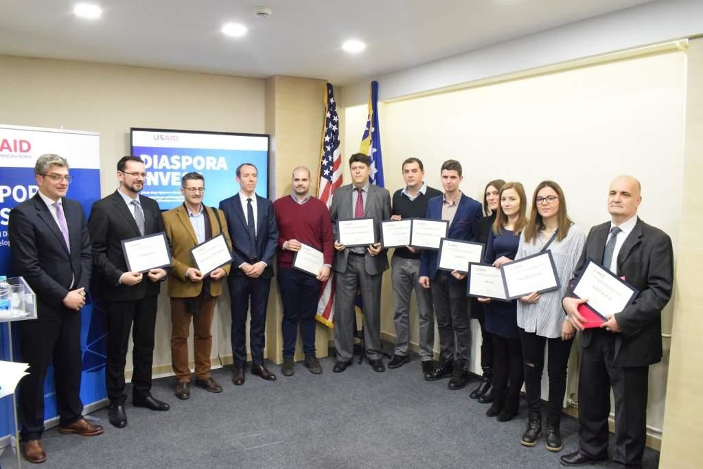 Projekt USAID-a Invest dijaspora: Prvih 13 kompanija dobilo sredstva