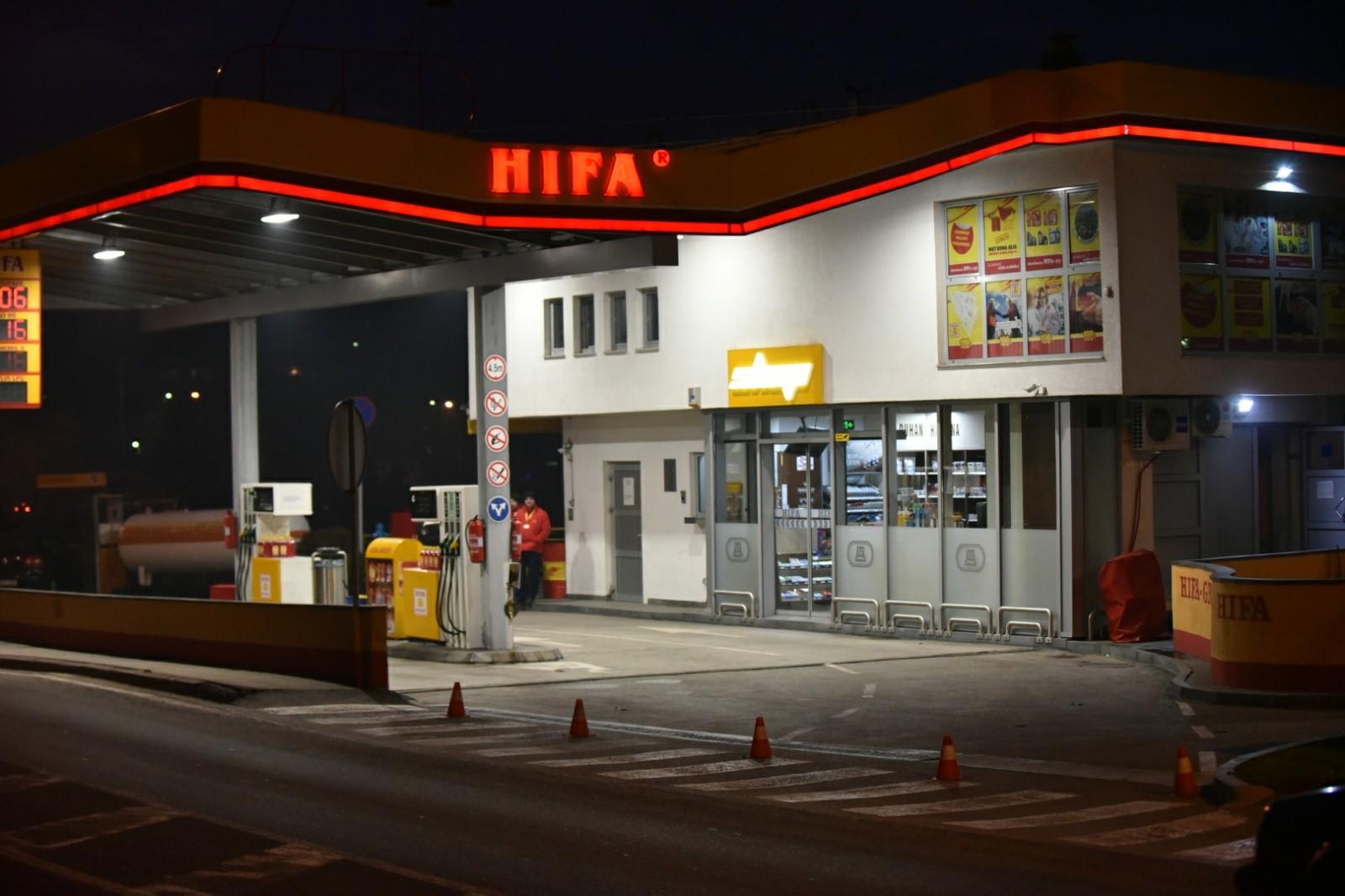 Opljačkana pumpa "Hifa", policija traga za počiniocima