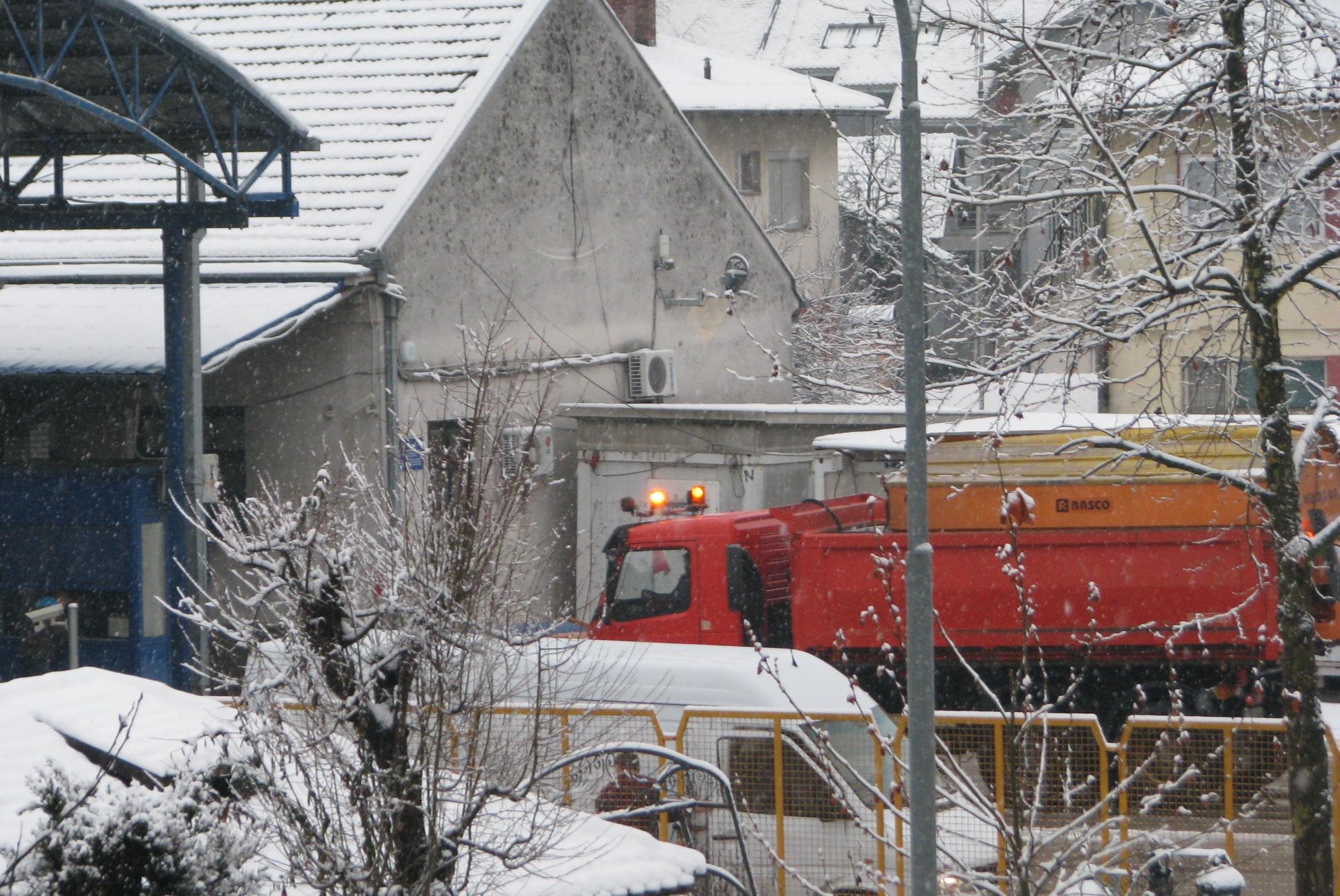 Snijeg stvorio manje probleme u Bosanskoj Gradišci