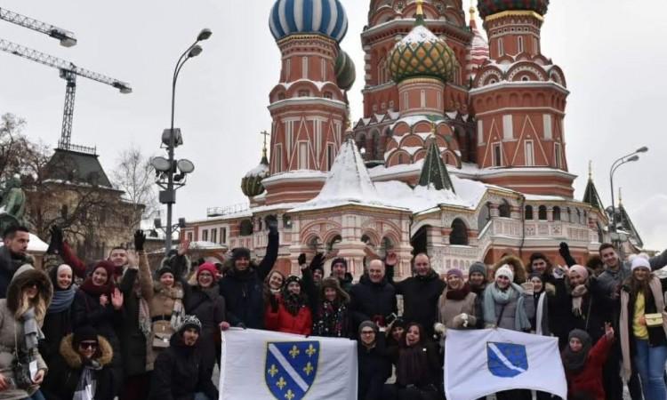 Iz Moskve 700 bh. studenata uputilo čestitku za Dan nezavisnosti BiH