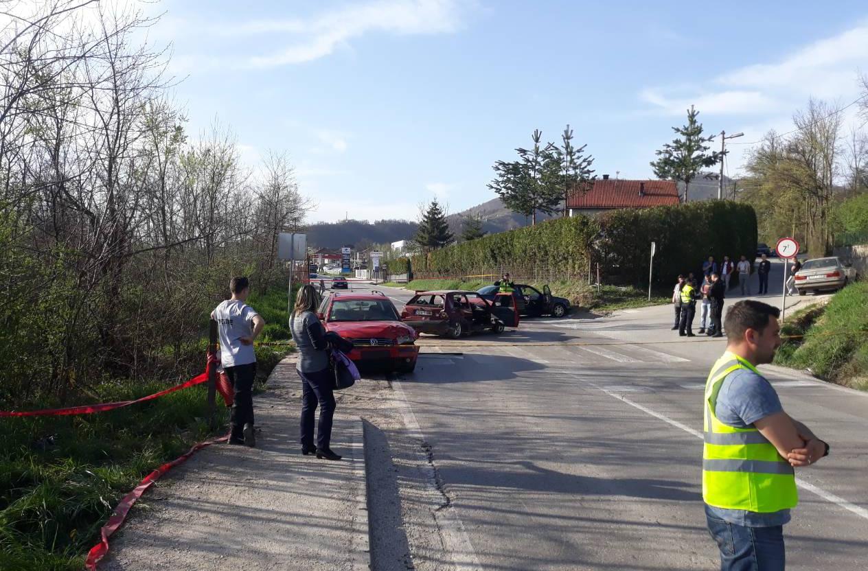 Četiri osobe lakše povrijeđene u udesu kod Semizovca