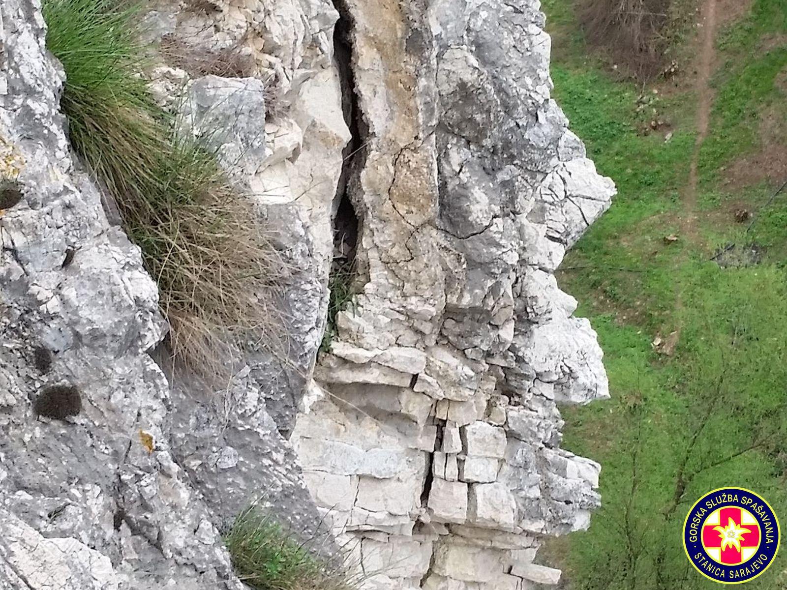 Odron na Darivi prijeti alpinistima, pješacima i biciklistima