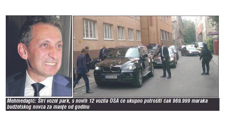 OSA troši milion KM na nove automobile!