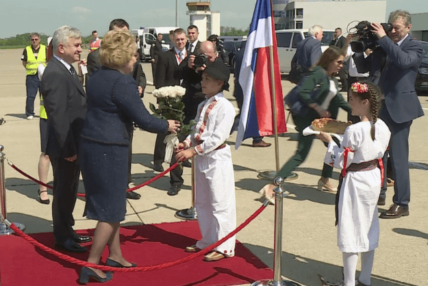 Hljeb, so i folklor u Banjoj Luci za Valentinu Matvijenko