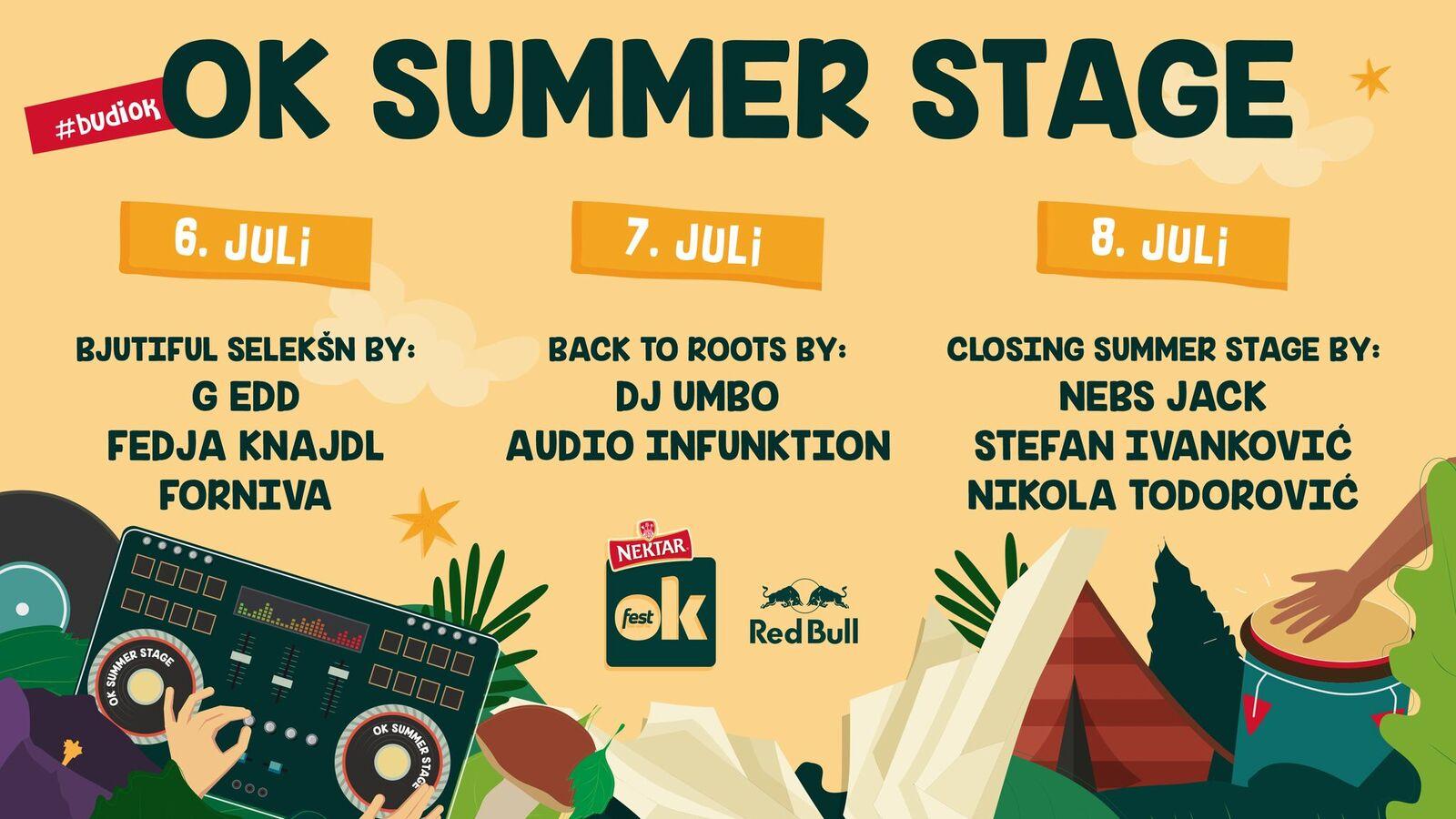 OK Summer Stage – novo osvježenje na Nektar OK Festu