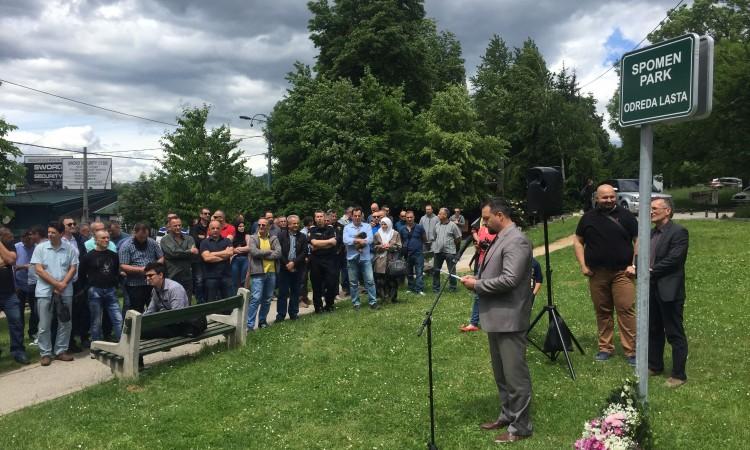 Otvoren Spomen-park Odreda "Lasta" na lokalitetu Park - Višnjik