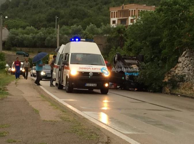 Vozačica Hyndaija teško povrijeđena u nesreći kod Čapljine