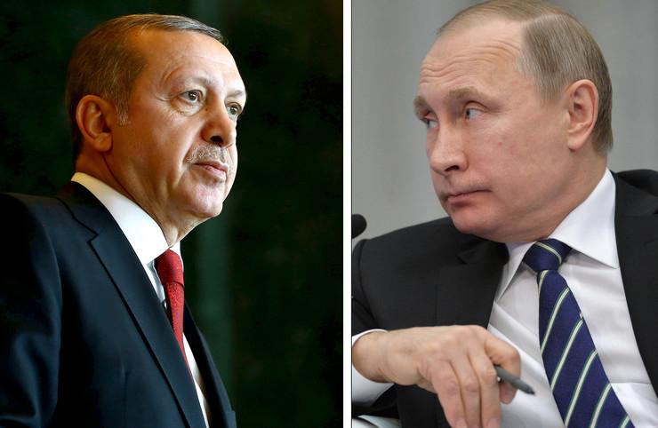 Putin i Erdoan razgovarali o pronalaženju političkog rješenja u Siriji