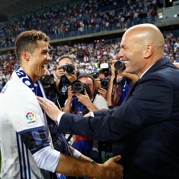 Ronaldo se oprostio od Zidana: Ponosan sam što sam igrao za tebe