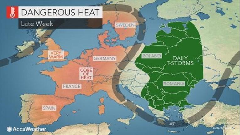 Vremenska prognoza za naredni period: Evropu očekuje pakao