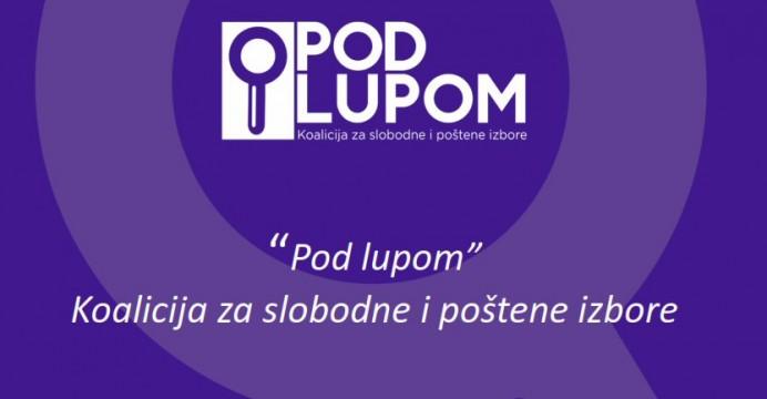 Koalicija ''Pod lupom'' poziva građane na posmatranje općih izbora