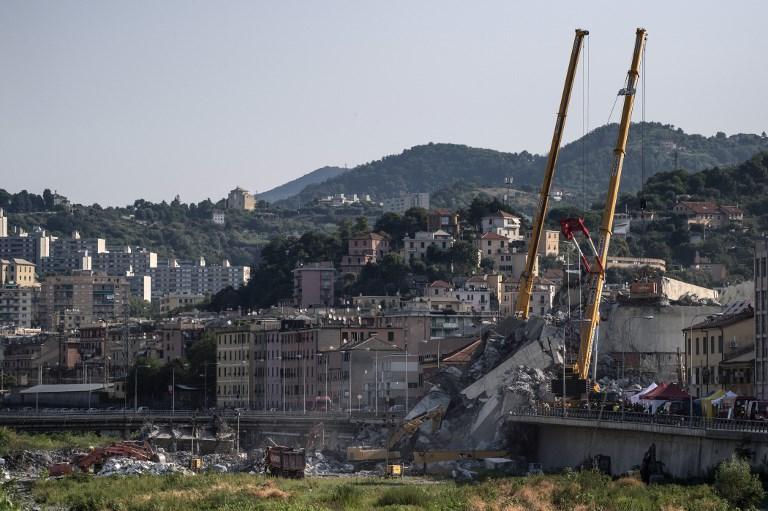 Puca dio ostataka vijadukta u Đenovi, blokiran pristup kućama