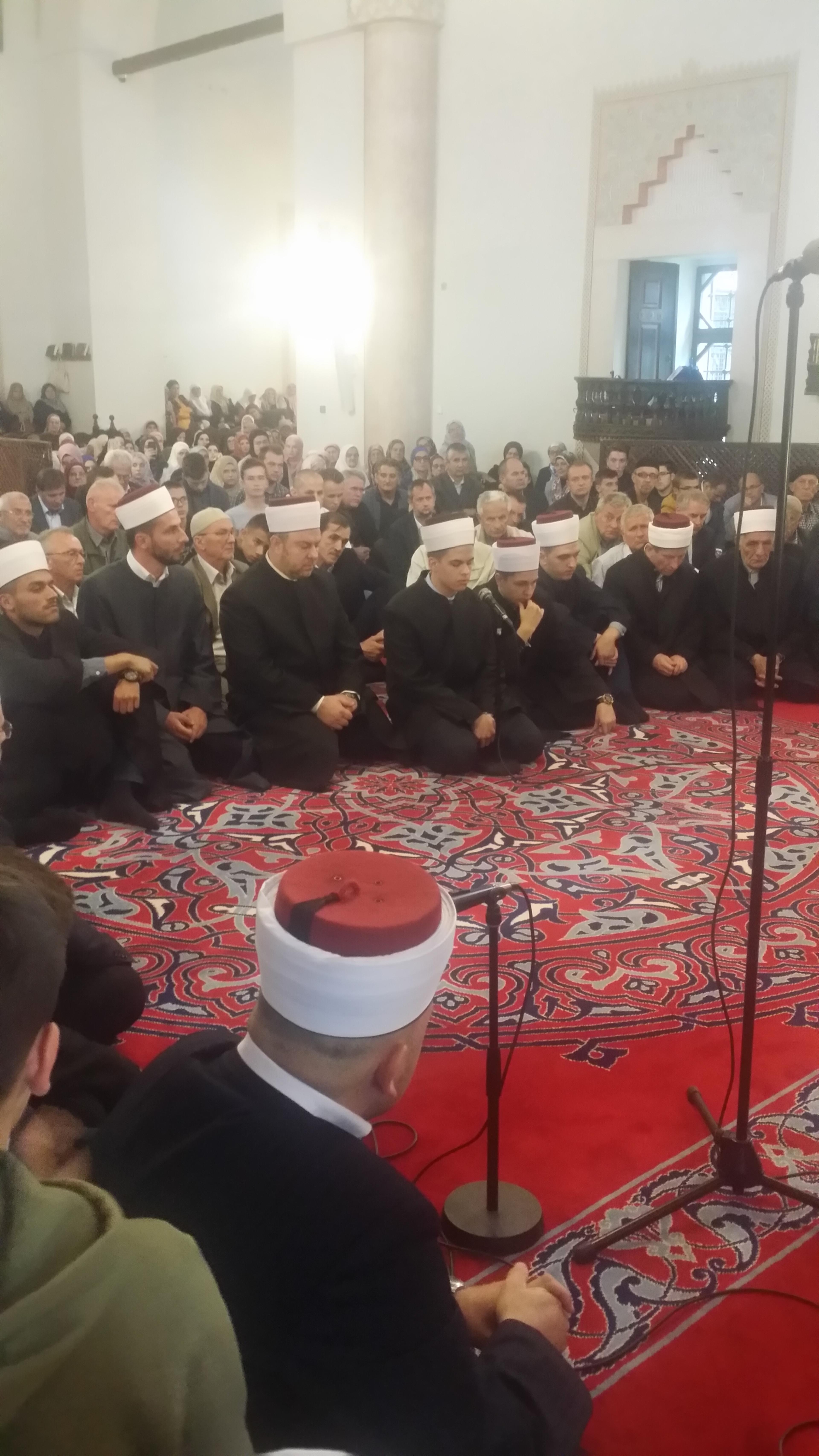 Proučena dova hafizu Osmanu Malkiću, učeniku 3. razreda Gazi Husrev-begove medrese