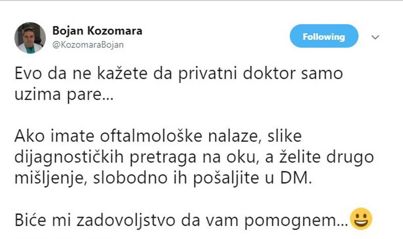 Na društvenim mrežama pozvao sve da mu se jave - Avaz