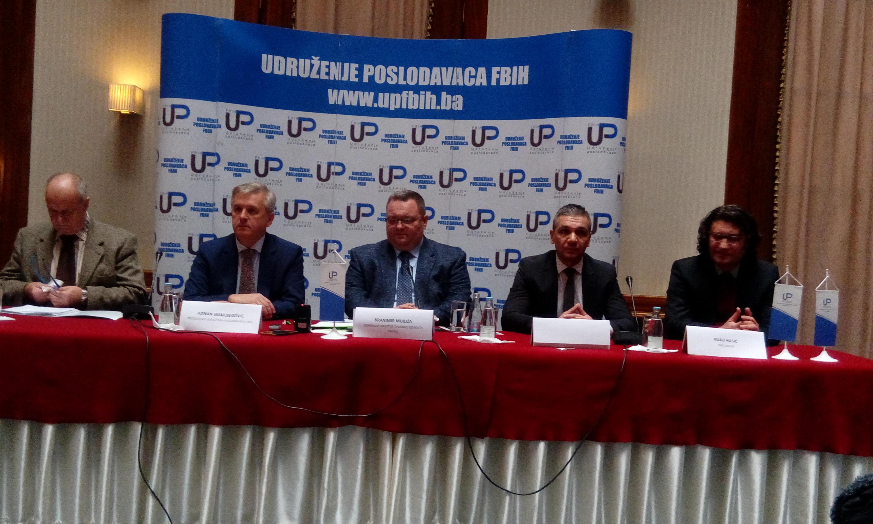 Udruženje poslodavaca FBiH održalo pres-konferenciju - Avaz