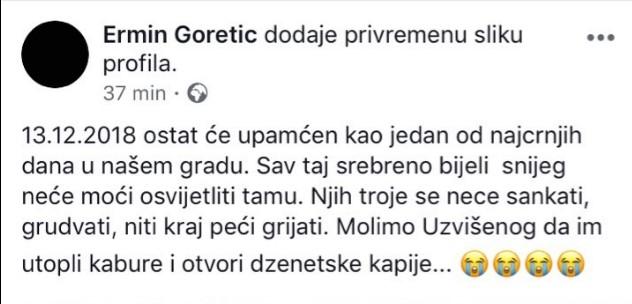 Goretić: Njih troje se više nikad neće sankati - Avaz