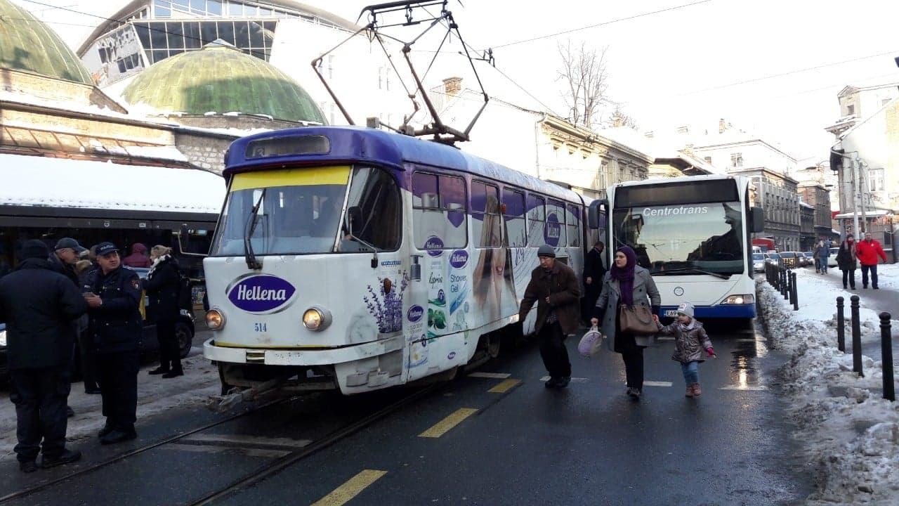 Sarajevo: Blokiran tramvajski saobraćaj - Avaz