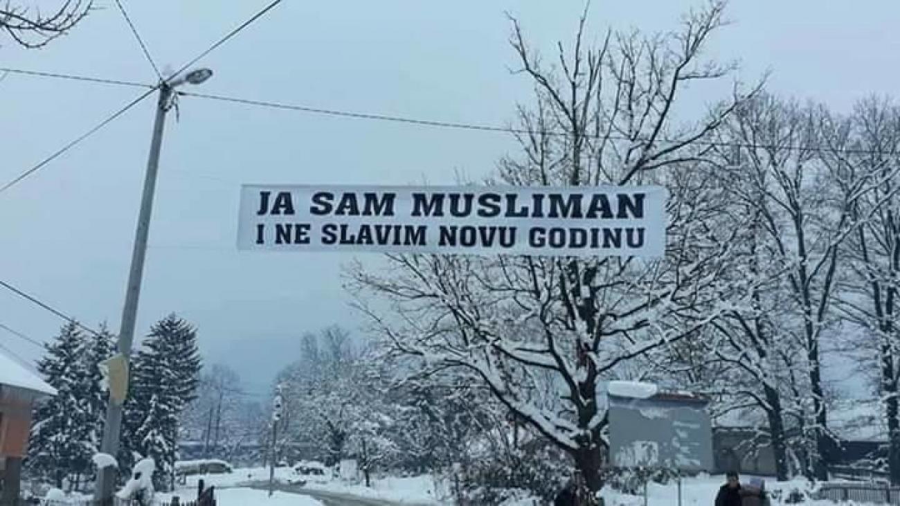 Fotografija izazvala brojne reakcije: Ja sam musliman i ne slavim Novu godinu