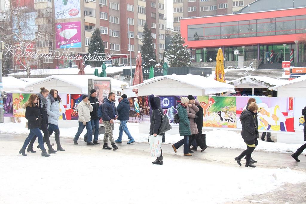 Zeničani uživaju u snijegu i snježnim radostima