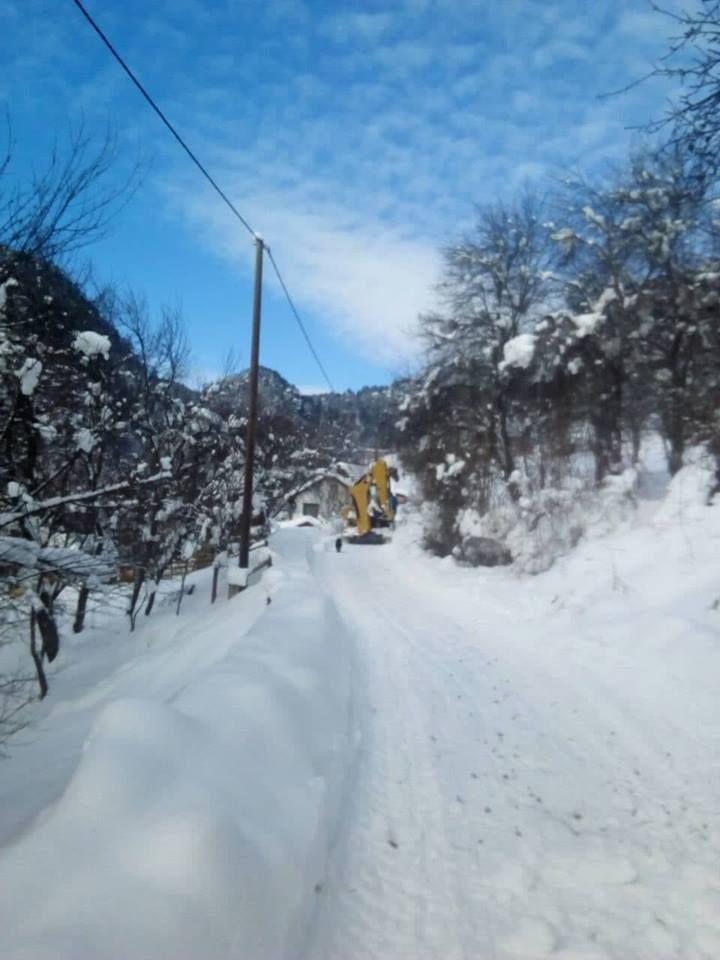 Očišćen put do planinskih sela Luka i Krušev Do