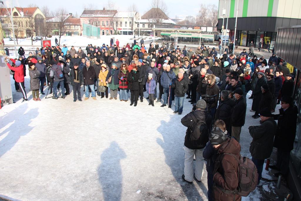 Zeničani protestirali zbog zagađenog zraka, najavljeno novo okupljanje