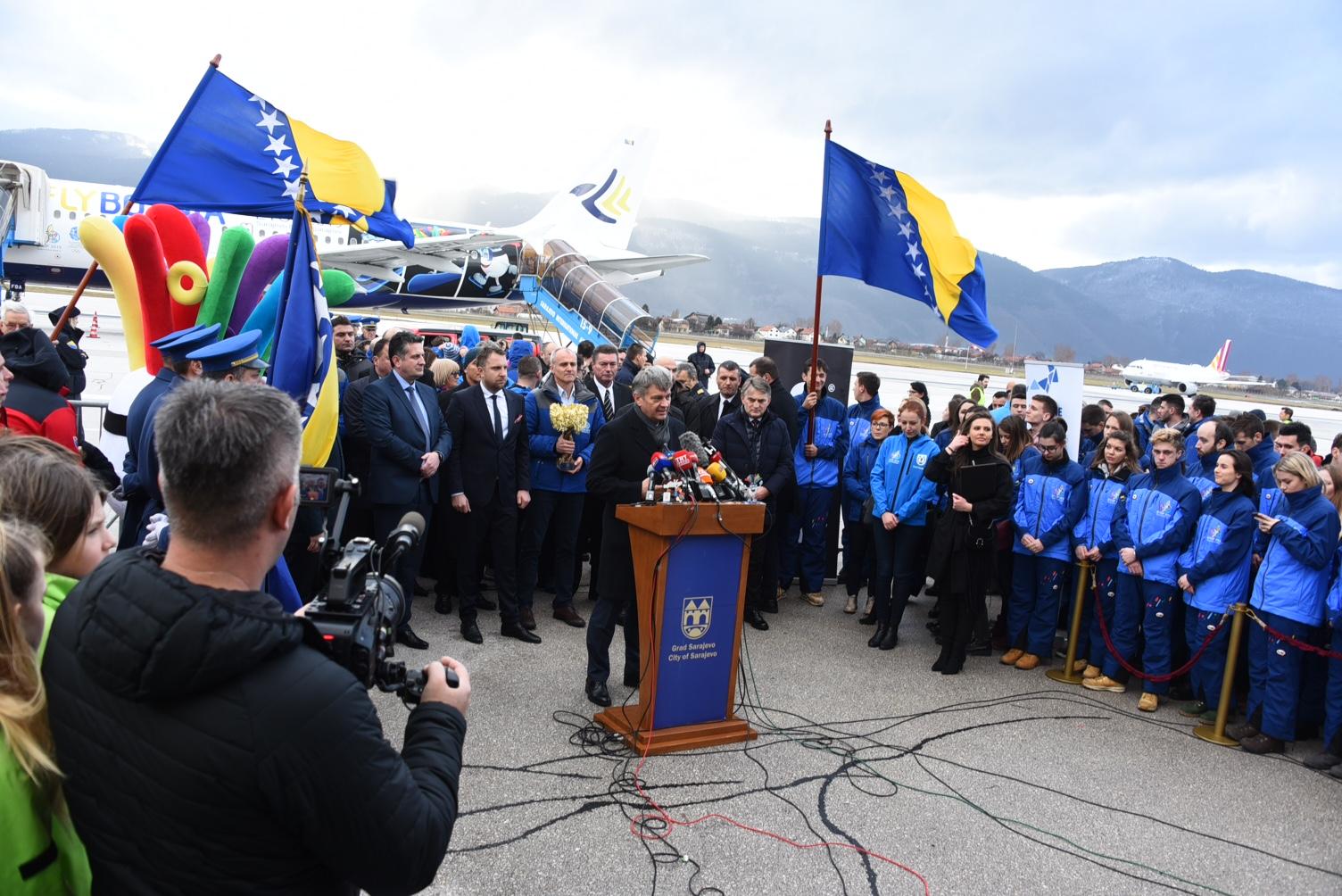 Svečanost na Sarajevskom aerodromu - Avaz