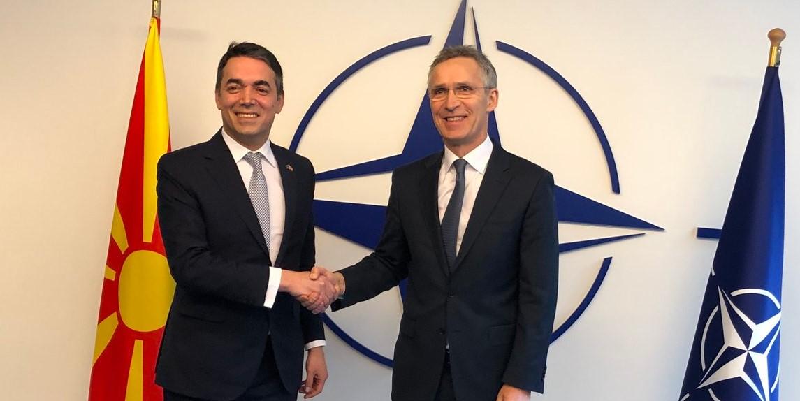 Nikola Dimitrov i Jens Stoltenberg - Avaz