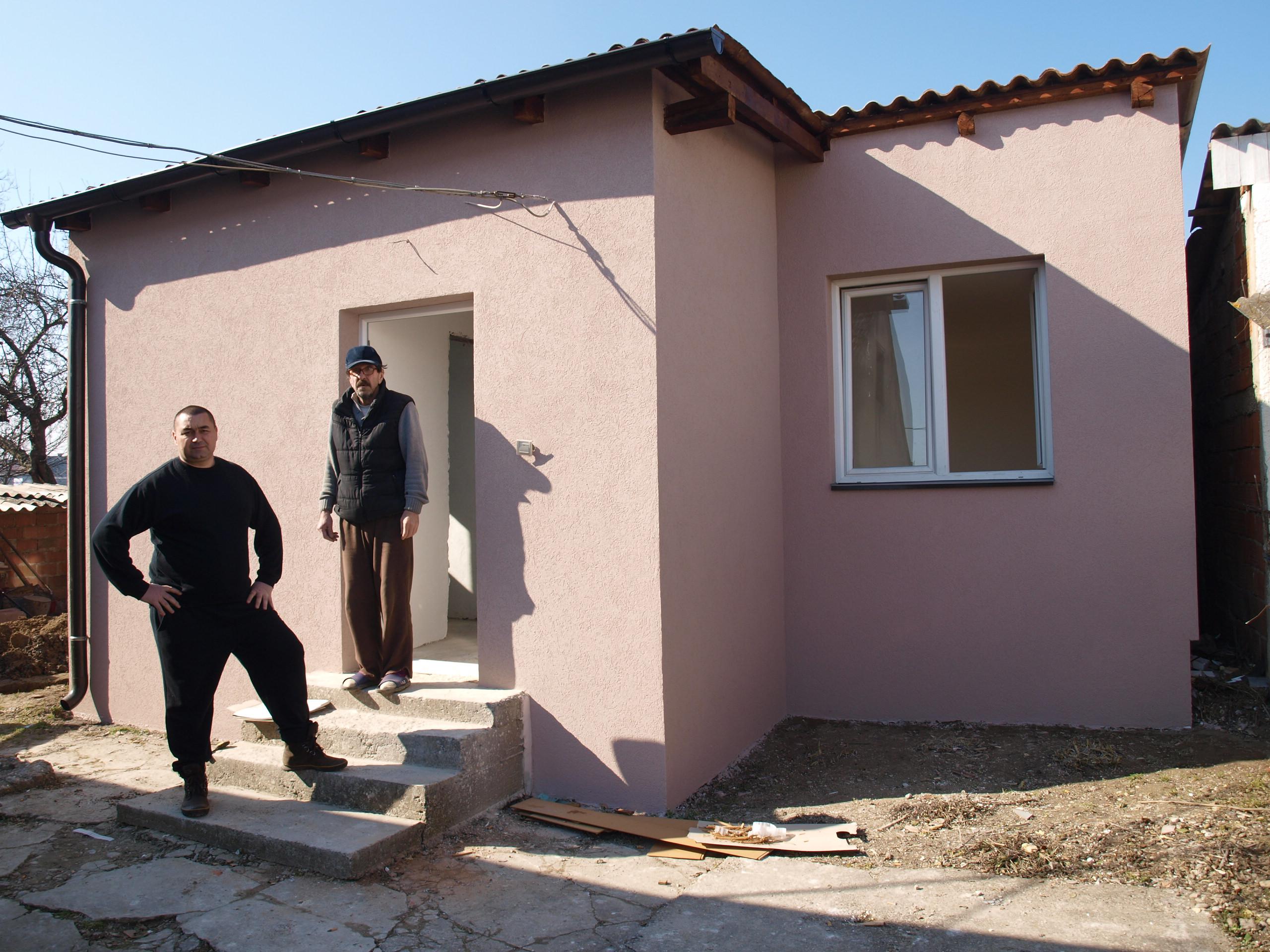 Merdanoviću obnovljena kuća pa više neće spavati u vlazi