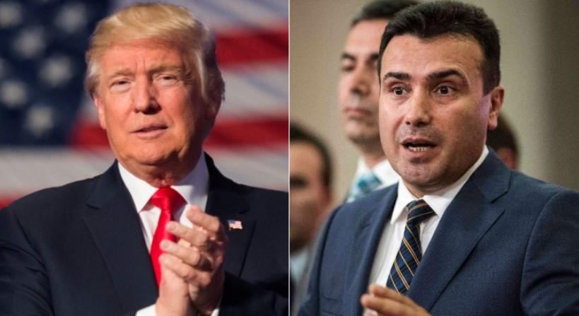 Donald Tramp i Zoran Zaev - Avaz