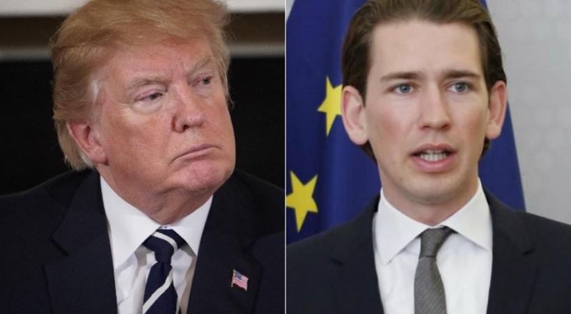 Donald Tramp i Sebastian Kurz - Avaz