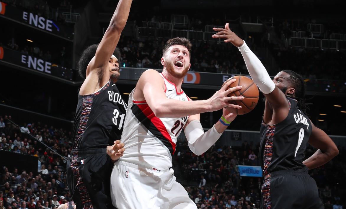 Nurkić igrač utakmice u gostujućoj pobjedi Portlanda nad Bruklin netsima