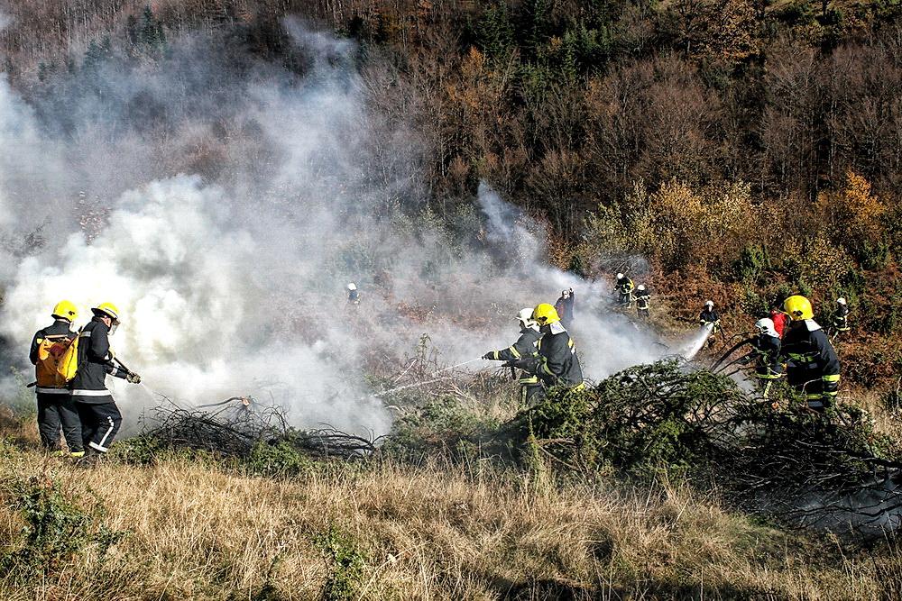 U nekoliko dana sedam požara na otvorenom