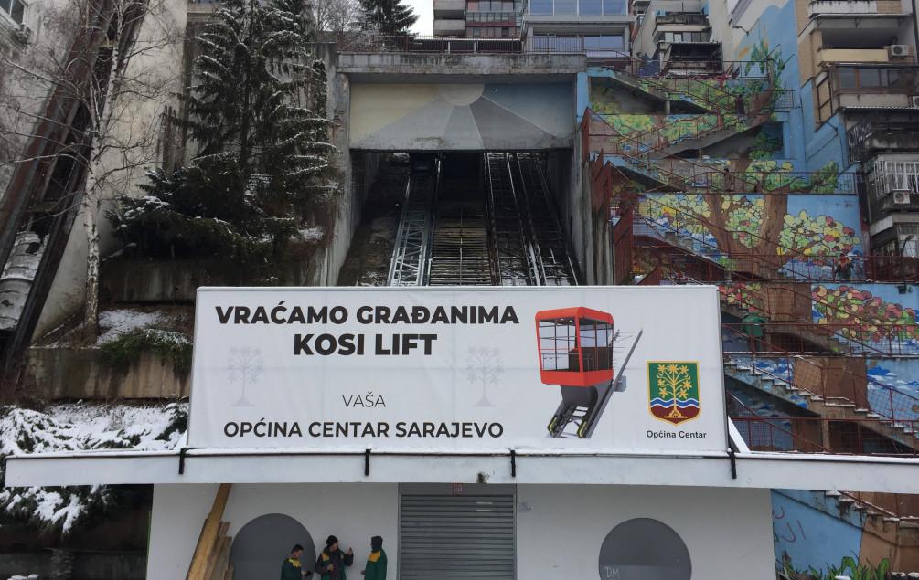 Kosi lift na Ciglanama - Avaz