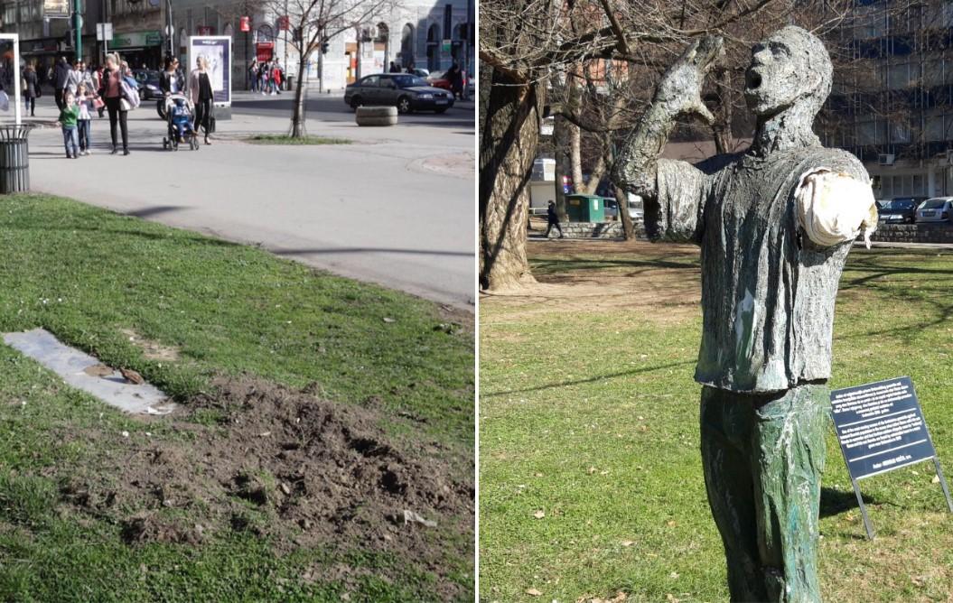 Kečo: Nadam se da će skulptura biti popravljena do 6. aprila