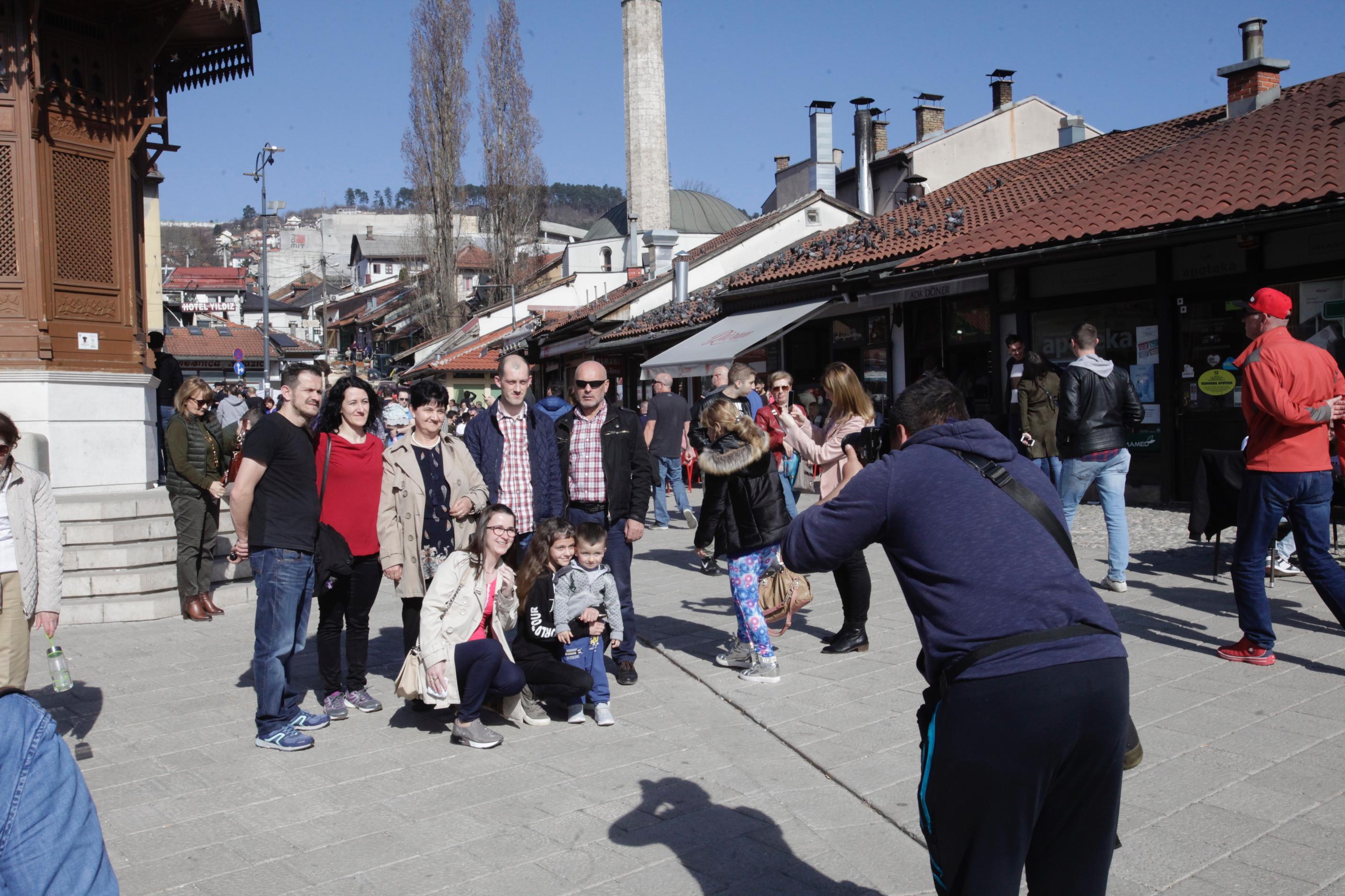 Ulice Starog Grada danas su bile prepune - Avaz