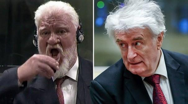 Slobodan Praljak i Radovan Karadžić - Avaz