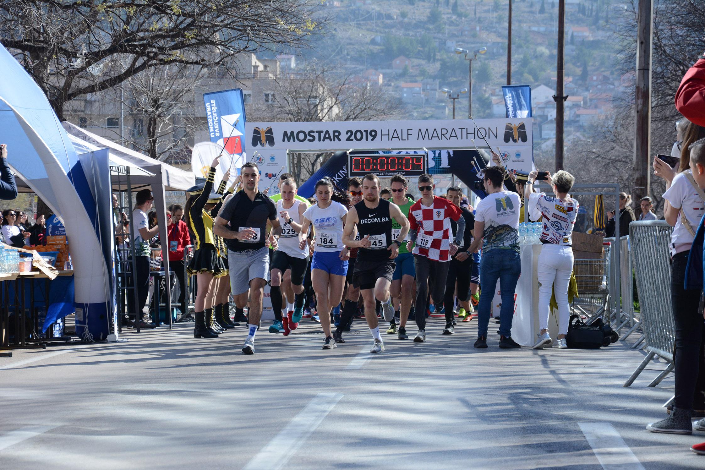 Treći mostarski polumaraton - Avaz