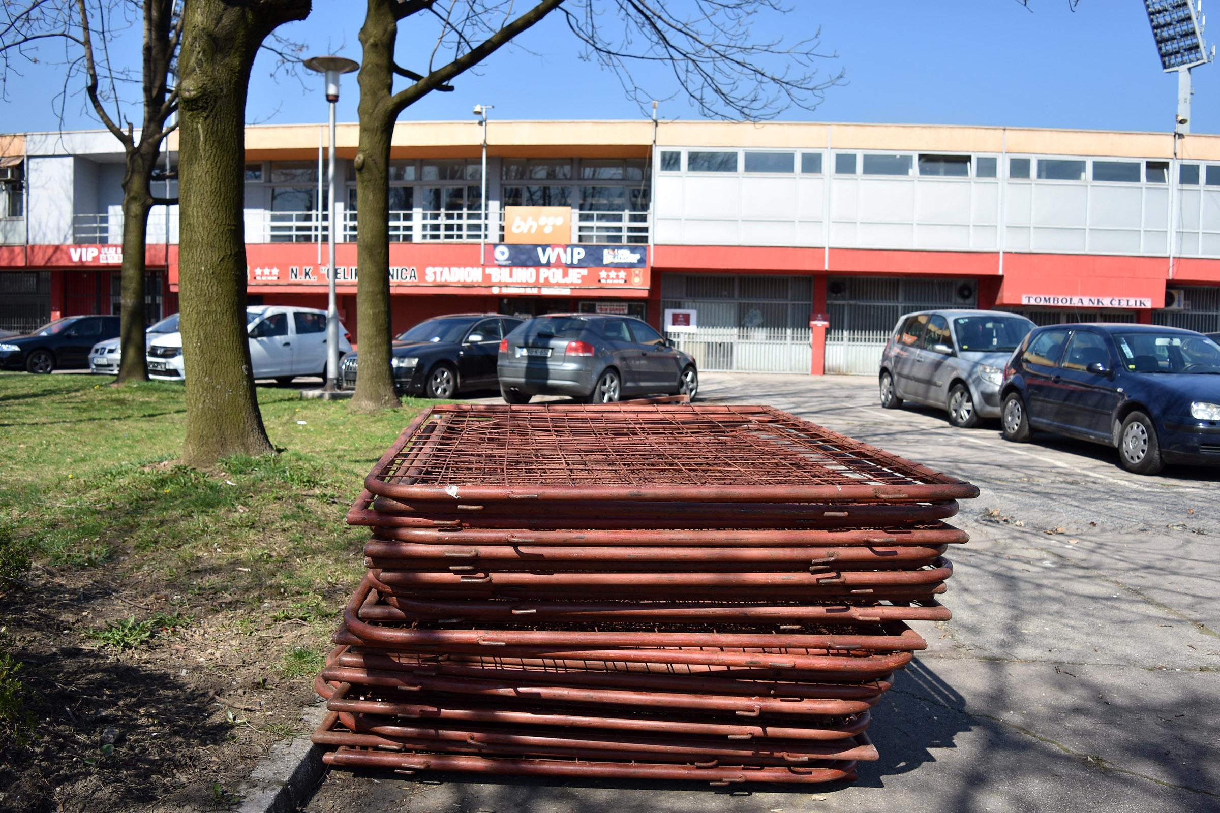 Stadion Bilino polje pred utakmicu BiH - Grčka koja se igra 26. marta - Avaz