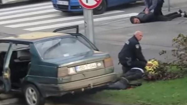 Uhapšeni muškarci koji su bježali od hrvatske policije u vozilu bh. registarskih oznaka