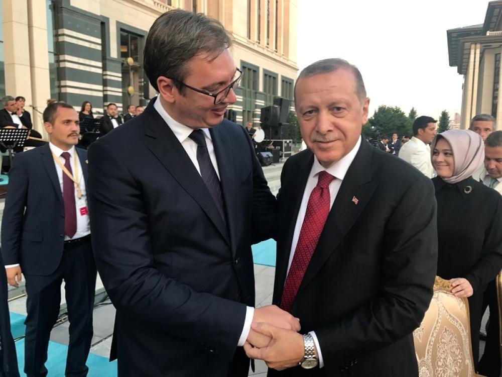 Vučić čestitao Erdoanu